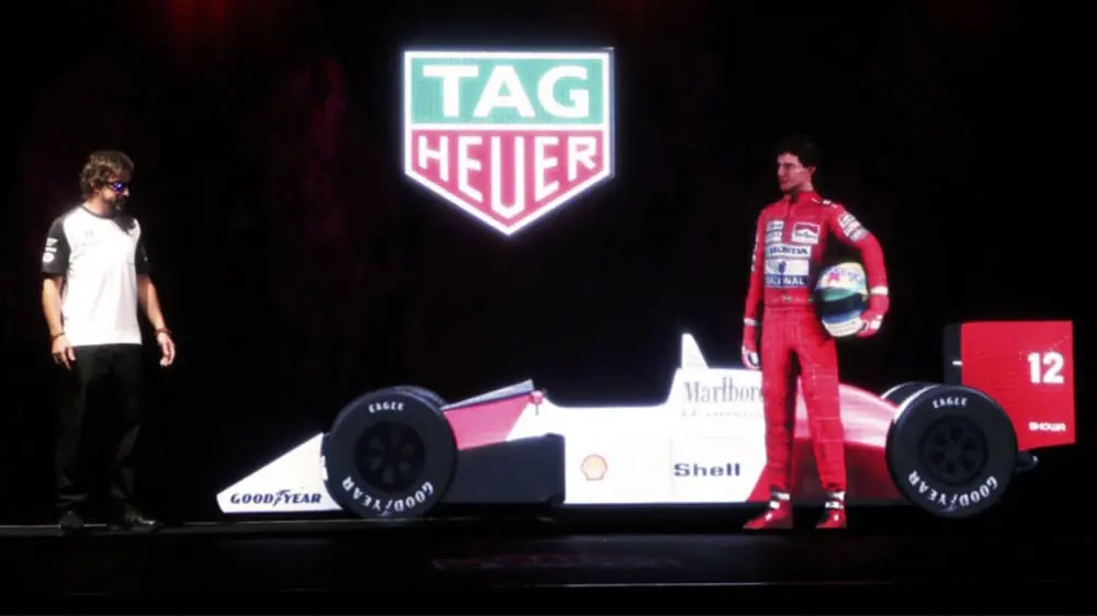 Celebrities tribute to ayrton senna - Celebrities