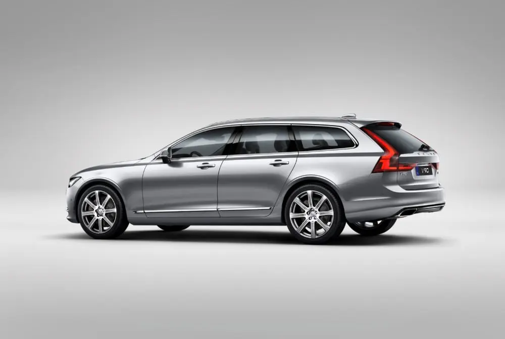 175277 Volvo V90 Studio Rear 3 4 - Stories