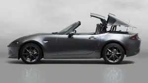 Mazda MX-5 Gets Super Funky Roof 11Mazda MX 5RF showmodel Side movement white 300x169 - Mazda MX-5 Gets Super Funky Roof