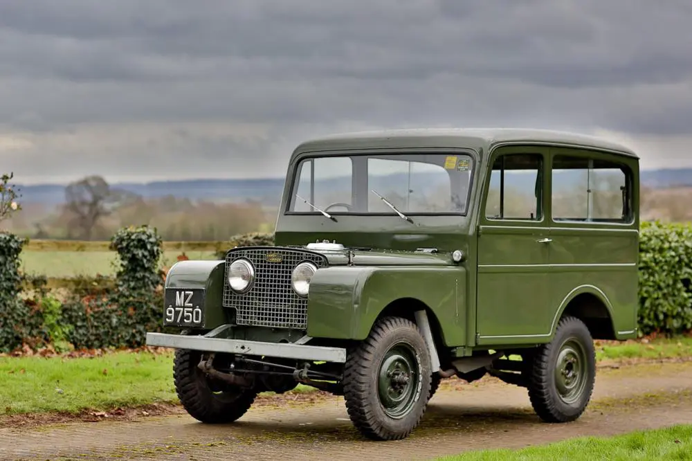 95390silvauc 1950 Land Rover Series I Station Wagon Coachwork by Tickford HR - Stories