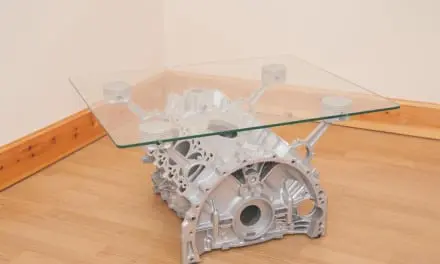 Bored? Build Yourself an Engine Coffee Table