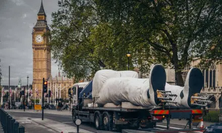 Giant Stig Invades London