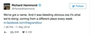 Hammond 300x122 - The Grand Tour - A Grand Name