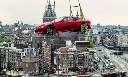 Lexus over Amsterdam