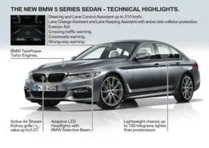 BMW 5 Series - everything you need to know in a few pictures P90237787 the new bmw 5 series sedan 10 2016 600px 300x212 - BMW 5 Series - everything you need to know in a few pictures
