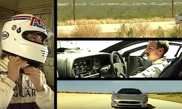Bridgestone develops tyres for Jaguar XJ220