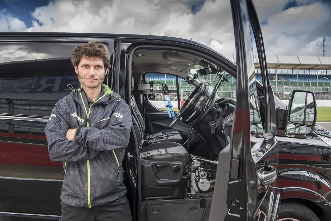 Stories Guy Martin with the self driving Transit van - Stories