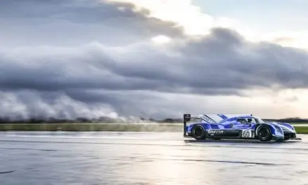 Ginetta G60-LT-P1 at Leeds East Airport