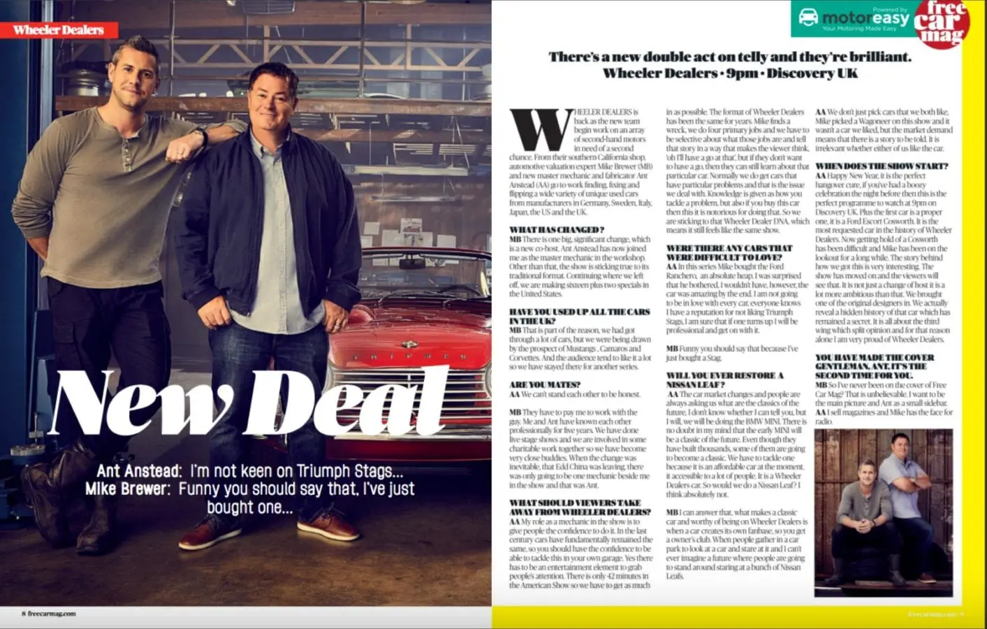 Celebrities Wheeler Dealers - Celebrities