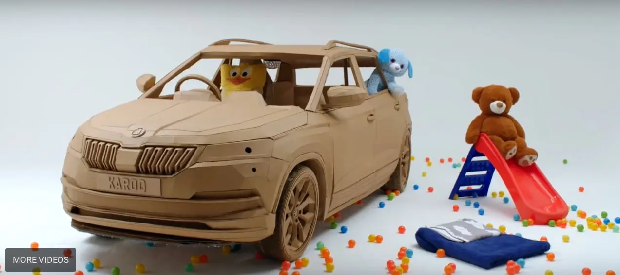 Stories cardboard Skoda - Stories