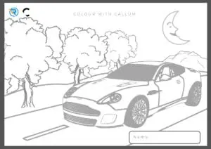 Colour your very own Aston and you might win a prize! Page 2 300x212 - Colour your very own Aston and you might win a prize!