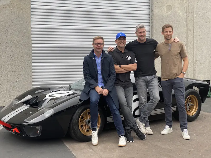 Celebrities Mark Stubbs Roger Behle Ant Anstead and Jenson Button Radford Returns - Celebrities