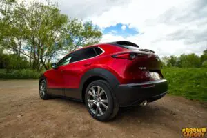 Mazda CX-30 Review mazda mx30 rear 300x200 - Mazda CX-30 Review