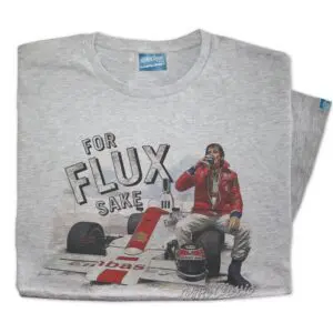 For Flux Sake' - Motor Racing Book of the Year Flux T shirt 300x300 - For Flux Sake' - Motor Racing Book of the Year
