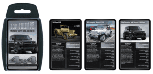 TOP TRUMPS THE ULTIMATE STOCKING FILLERS FOR CAR LOVERS Top Trumps4 x 4 300x145 - TOP TRUMPS THE ULTIMATE STOCKING FILLERS FOR CAR LOVERS