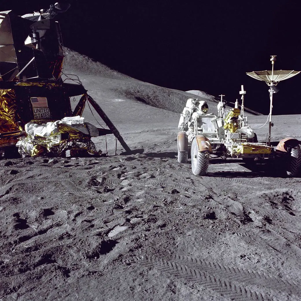 The Lunar Rover by Kiran Parmar 574954main GPN 2000 001140 full - The Lunar Rover by Kiran Parmar