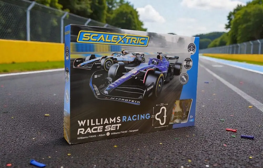 Scalextric Williams Racing Race Set with Kiran Parmar