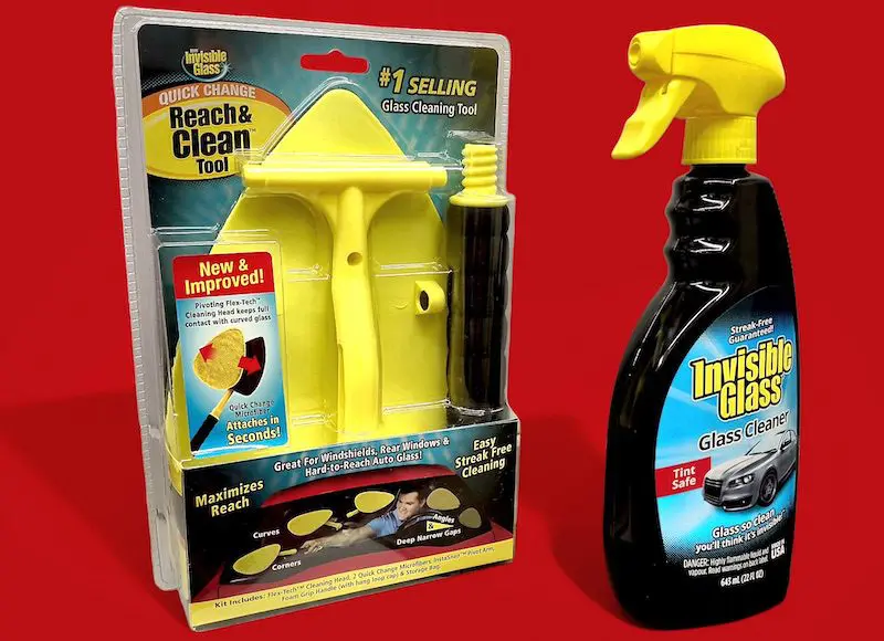 Invisible Glass Reach & Clean Tool & Glass Cleaner Spray