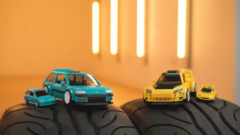 Mattel Brick Shop™ and Hot Wheels® Collector Builds