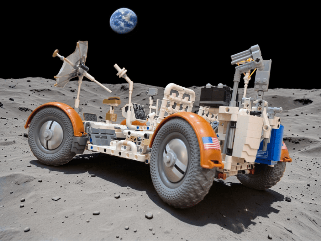 Building a Lego Technic NASA Apollo Lunar Roving Vehicle with Kiran Parmar 20260224 195857 1024x768 - Building a Lego Technic NASA Apollo Lunar Roving Vehicle with Kiran Parmar