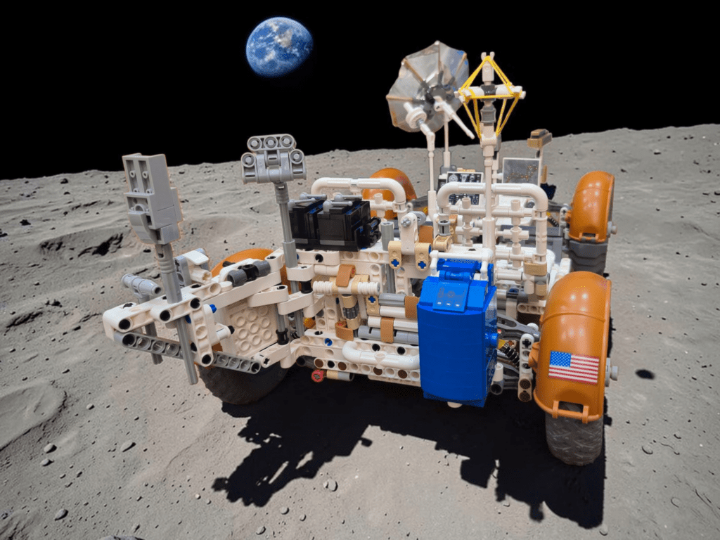 Building a Lego Technic NASA Apollo Lunar Roving Vehicle with Kiran Parmar AFT PALLET 2 1024x768 - Building a Lego Technic NASA Apollo Lunar Roving Vehicle with Kiran Parmar