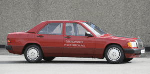Merc 190 Electric 300x148 - Electricity Cars always were Rubbish