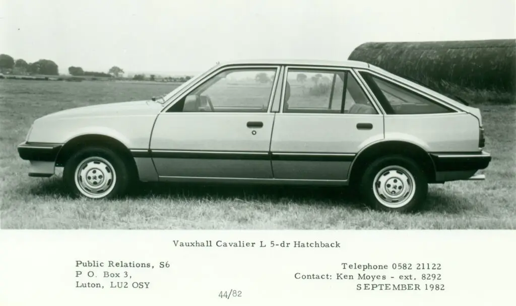 Vauxhall Cavalier Mk II at 45 Vauxhall Cavalier Mk II 1.6 L hatchback 1024x608 - Vauxhall Cavalier Mk II at 45