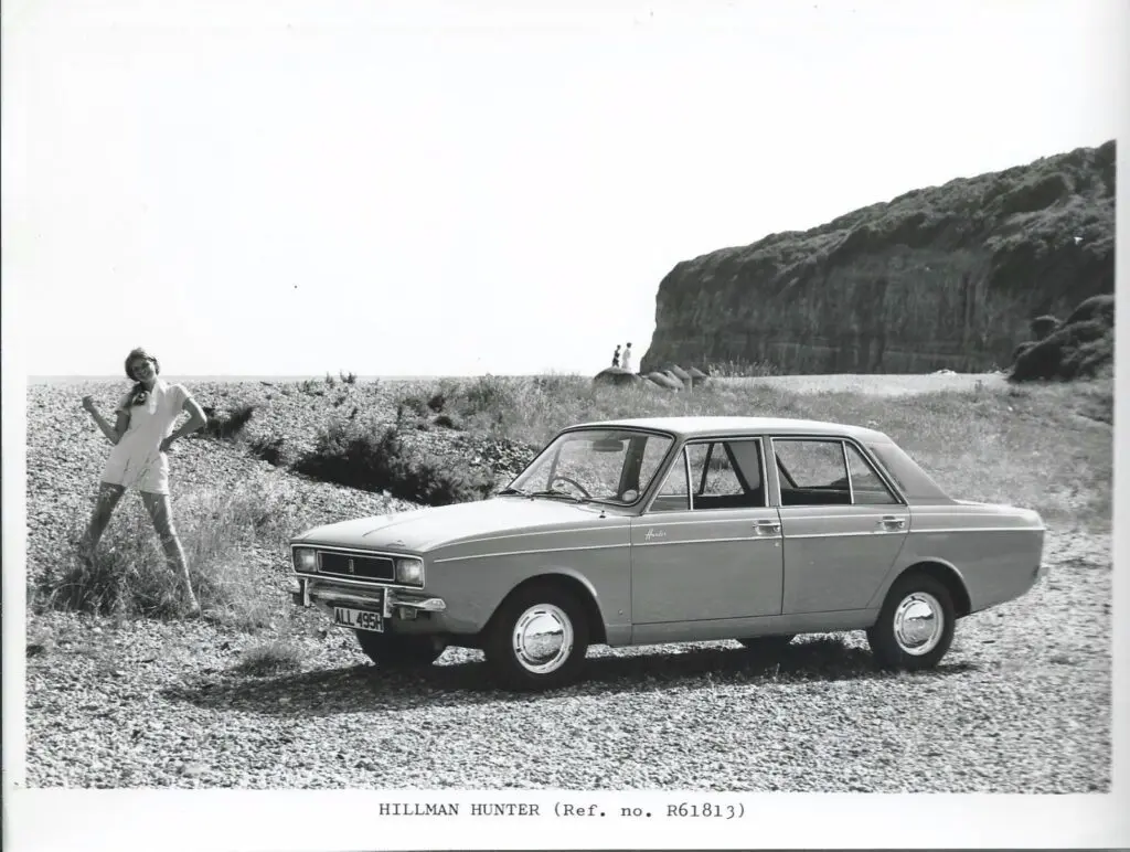 Hillman Hunter 1969 Original Rootes Group Press Photograph Ref R61813 1024x772 - The Arrow Range - the last all-Rootes cars.