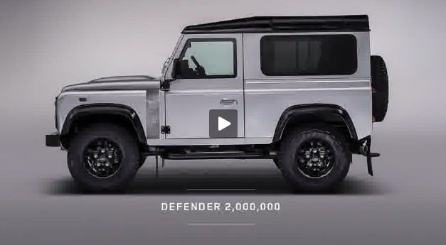 Land Rover Defender takes over London