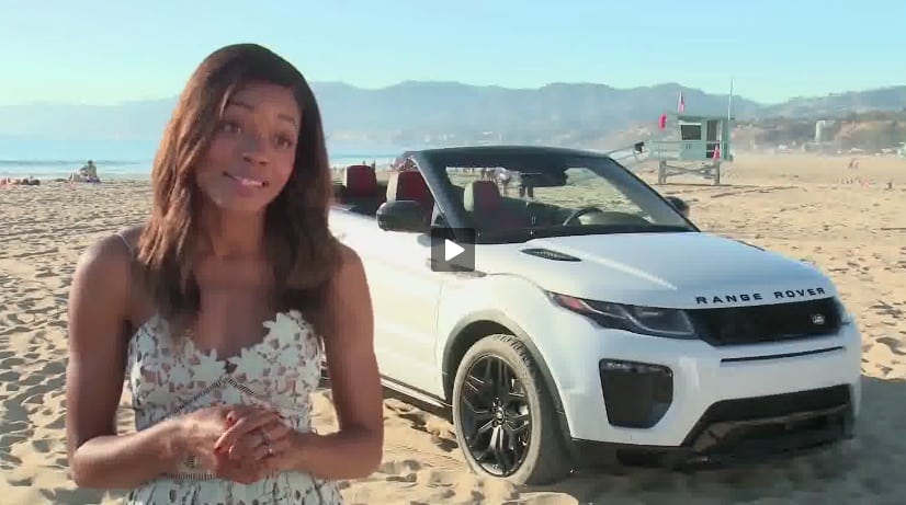 NAOMIE HARRIS INTRODUCES NEW RANGE ROVER EVOQUE CONVERTIBLE