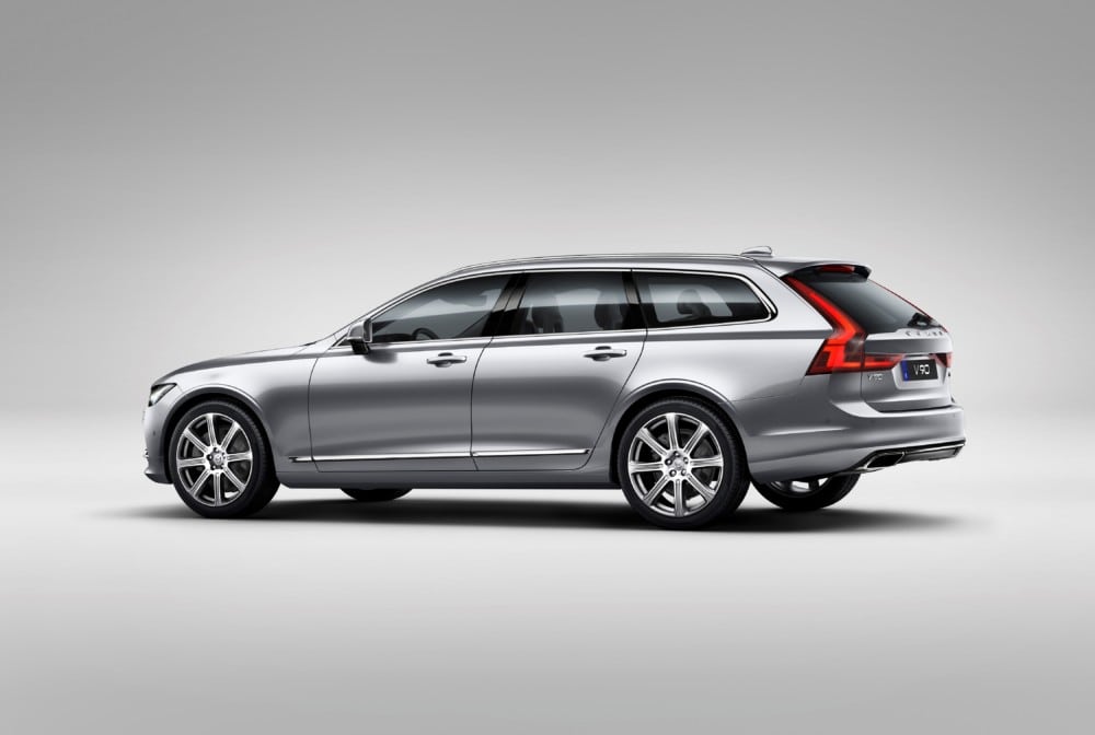 175277 Volvo V90 Studio Rear 3 4 - Stories