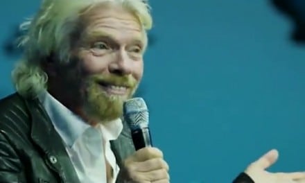 Range Rover, Sir Richard Branson and Virgin Galactic SpaceShipTwo