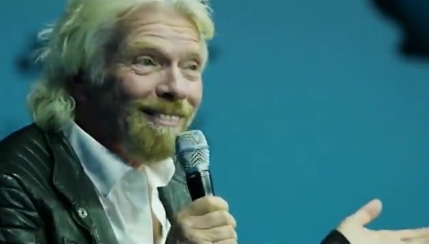 Range Rover, Sir Richard Branson and Virgin Galactic SpaceShipTwo