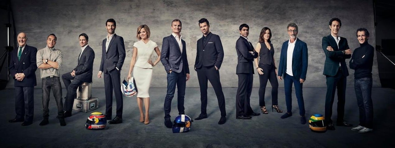 Channel 4’s Formula 1 Team