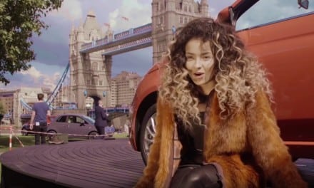 Ella Eyre the Fiat 500 and free Paint