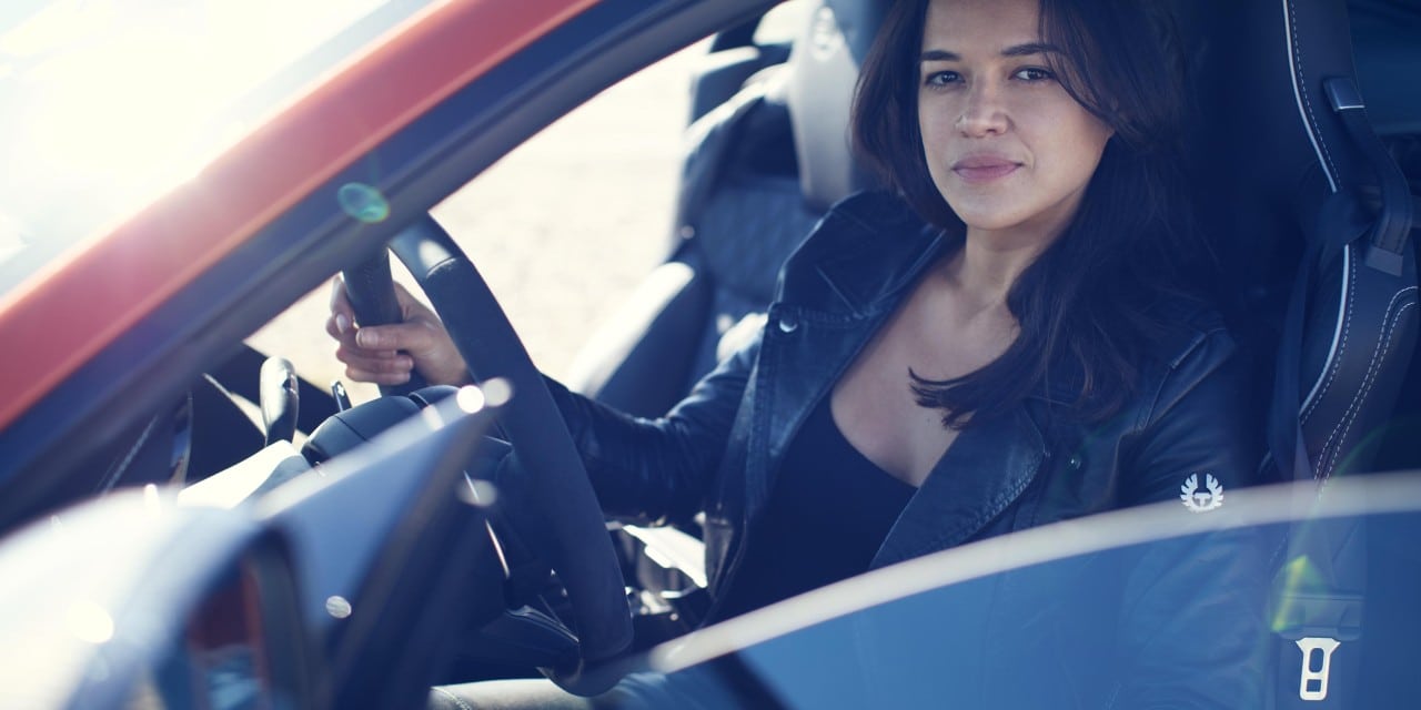 MICHELLE RODRIGUEZ REACHES 201 MPH IN JAGUAR F-TYPE SVR