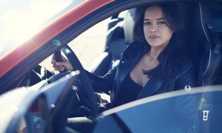 MICHELLE RODRIGUEZ REACHES 201 MPH IN JAGUAR F-TYPE SVR