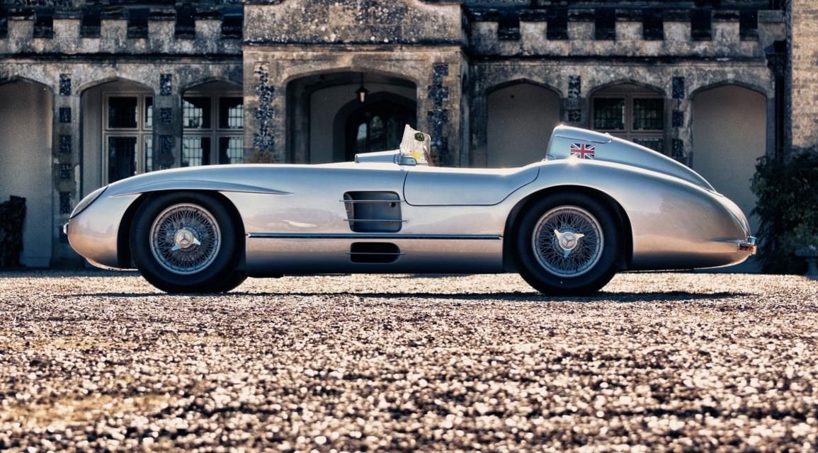 Sir Stirling Moss’s 300 SLR Mercedes Recreation for sale