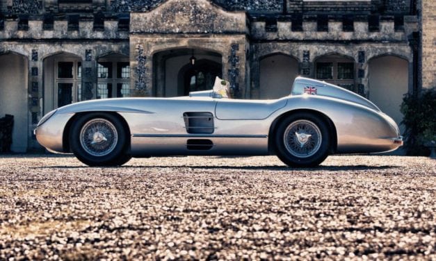 Sir Stirling Moss’s 300 SLR Mercedes Recreation for sale