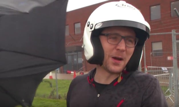 Tom Hiddleston in Vauxhall’s Reasonably Priced Car (in the rain) that you can buy on Ebay