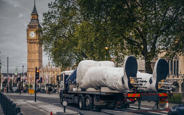 Giant Stig Invades London