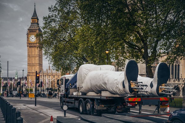 Giant Stig Invades London