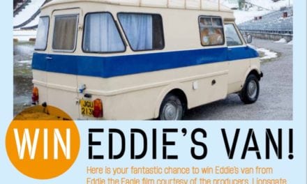 Eddies the Eagle’s Van – We have a Winner