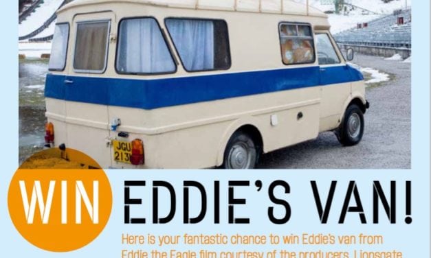 Eddie the Eagles Van – Winner on the Radio today