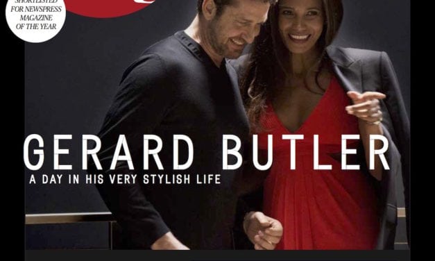 Gerard Butler is our New Cover Star