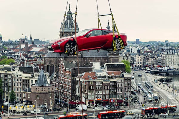 Lexus over Amsterdam