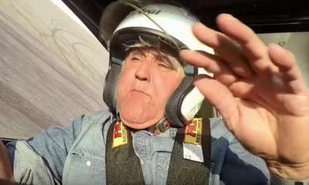 Jay Leno in dramatic drag car crash