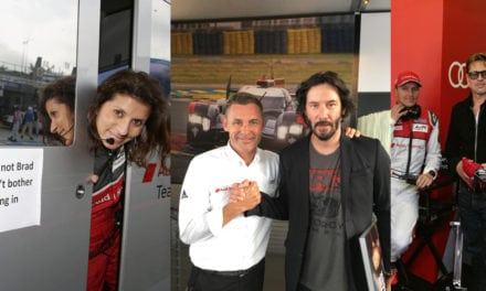 Le Mans Audi Celeb Watch