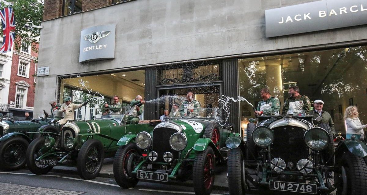 Bentleys in Barclay Square