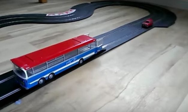 Italian Job Slot Cars – like the film but smaller